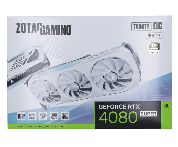 ZOTAC GAMING GEFORCE RTX 4080 SUPER TRINITY OC WHITE ED 16GB