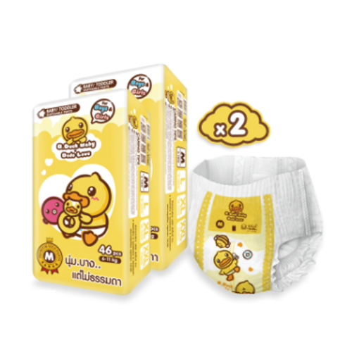 DODOLOVE Diapers X B.Duck Baby Premium Gold Pants กางเกงผ้าอ้อม SXXL