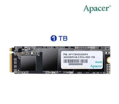 Apacer AS2280P4 SSD M.2 PCIe Gen 3 x4 1TB | Thisshop