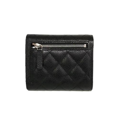 กระเป๋าสตางค์ CHANEL CF series wallet-AP0231-Y01588-C3906 black 10.5*11 ...