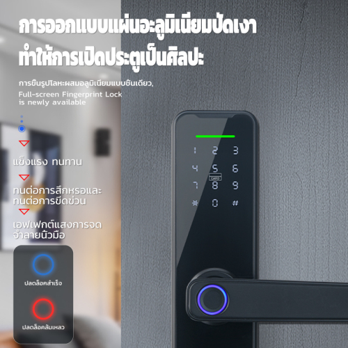 KADONIO Digital Door lock ลูกบิดประตู กลอนประตูไฟฟ้า กลอนประตูดิจิตอล