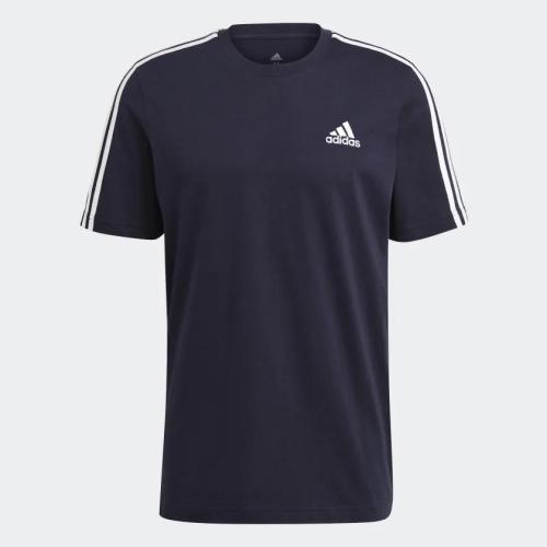 เสื้อยืด ผู้ชาย Adidas Essentials 3Stripes [GL3734 ] L [39.5-42.5 ...