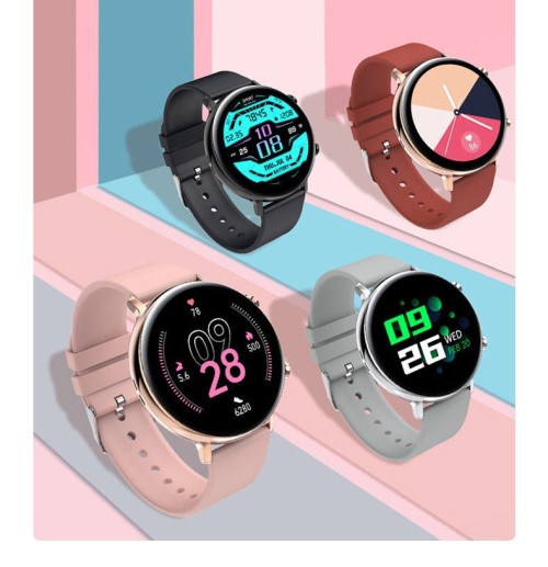Huawei Apple Universal Ladies Smart Watch Bluetooth Call นักบินอวกาศมัลติฟังก์ชั่น Dial Sports