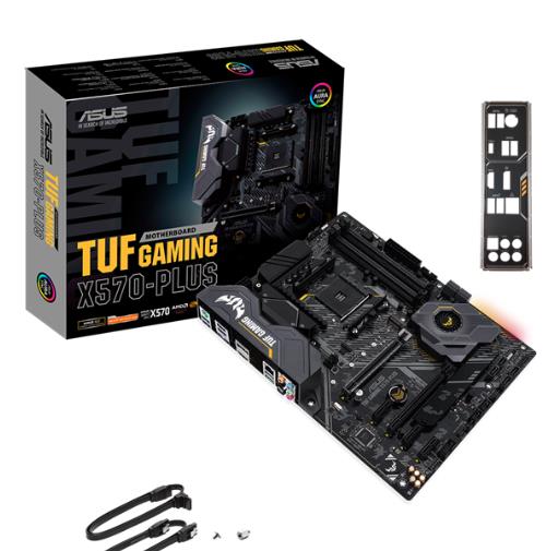 マザーボード ASUS TUF GAMING X570-PLUS、WI-FI、Socket AM4、USB-C