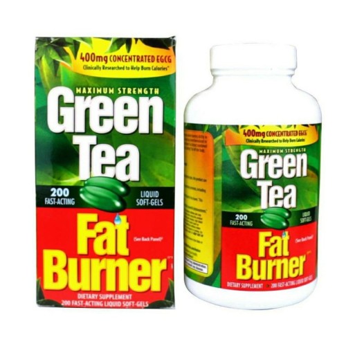 Fat Burner Green Tea Liquid Soft Gels Reviews GREEN TEA FAT BURNER 400mg EGCG 200 Liquid Soft-Gels | Thisshop