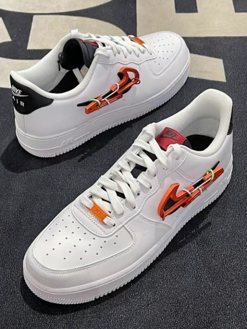 nike air force 1 07 prm * carabiner swoosh *