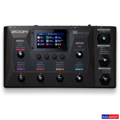 ZOOM B6 BASS MULTI EFFECT PROCESSOR B6