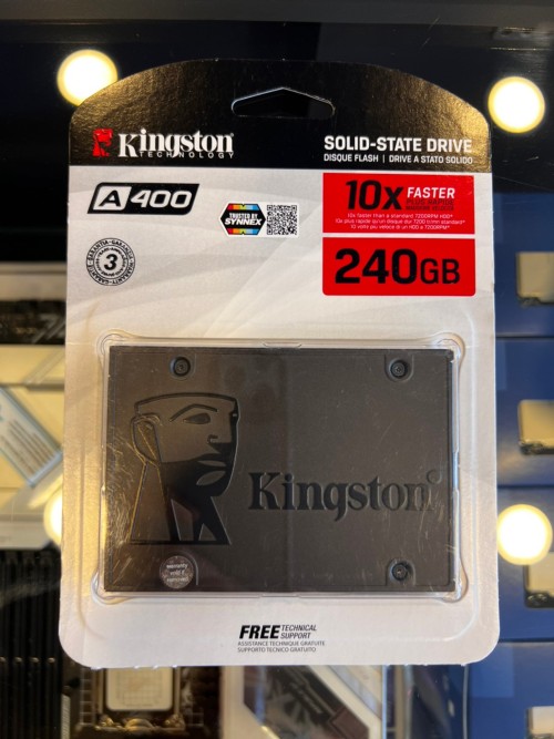 Kingston 240GB A400 SSD SATA 3 2.5
