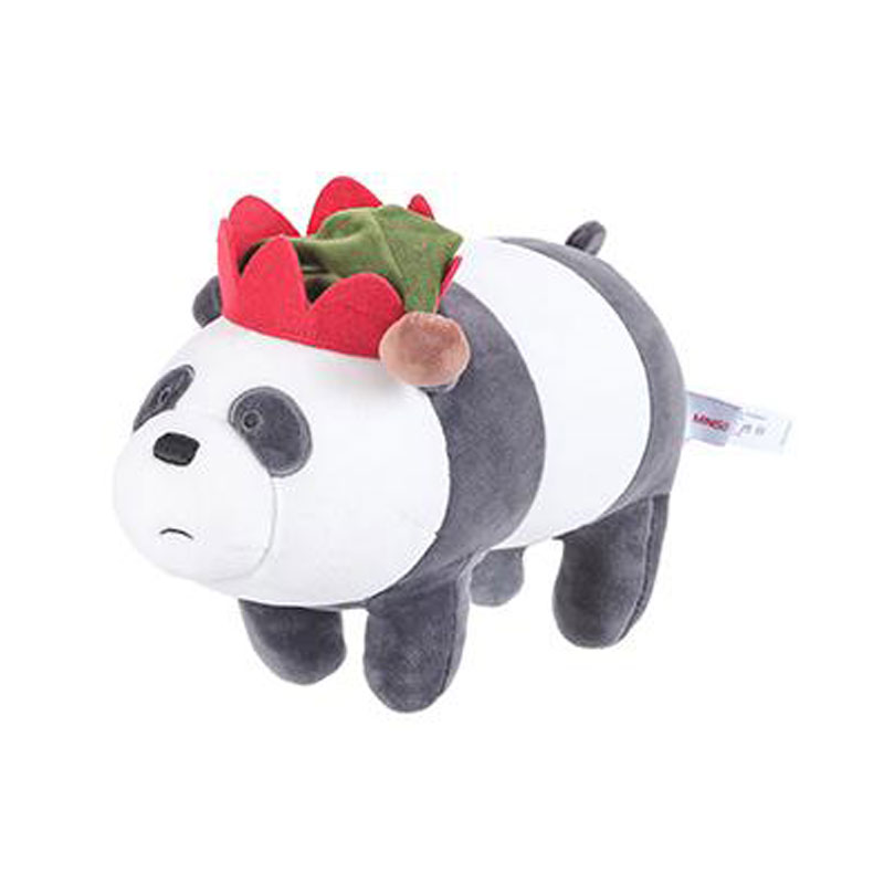 we bare bears christmas plush