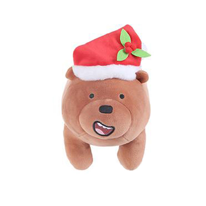 we bare bears christmas plush