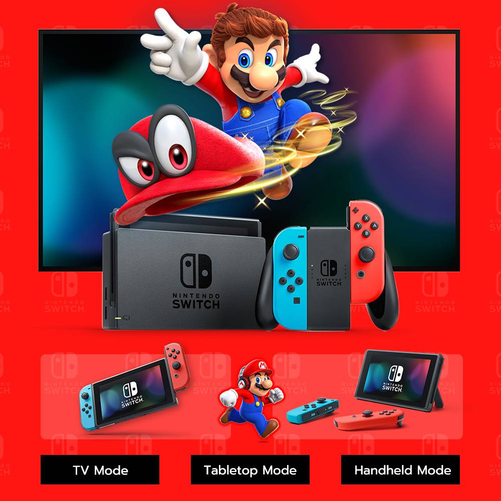 [Global]เครื่องเกม Nintendo Switch game console Japanese version 32GB