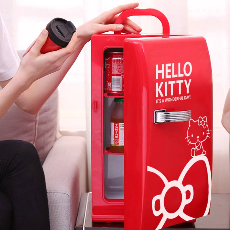 Coca Cola Mini Fridge 12L For Car And Home Use CCR12 Red