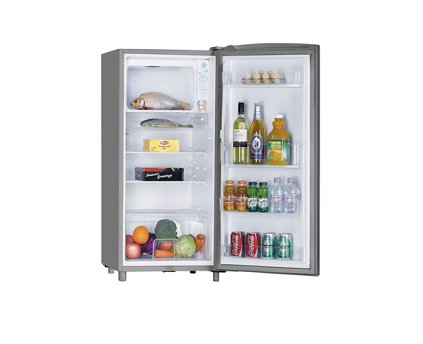 Hisense 1D Refrigerator RR195D4AD1 5 9Q Silver thisshop