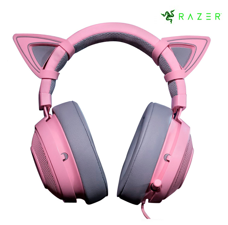 Global Razer Kraken Headset With Kitty Ears Quartz Edition Pink Thisshop 9447