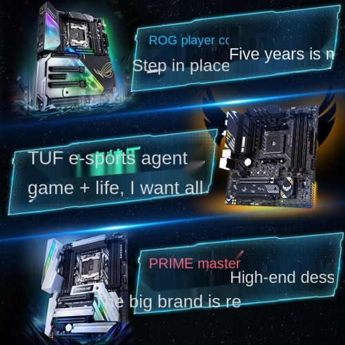 Asus Rog Snow Blowing Z590 A/P/F Gundam Joint Name Tuf Rog M13h Game Desktop Motherboard ROG