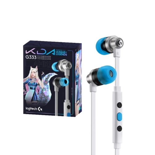 Logitech G333 3.5mm KDA Limited Edition In-Ear Gaming Headphones With