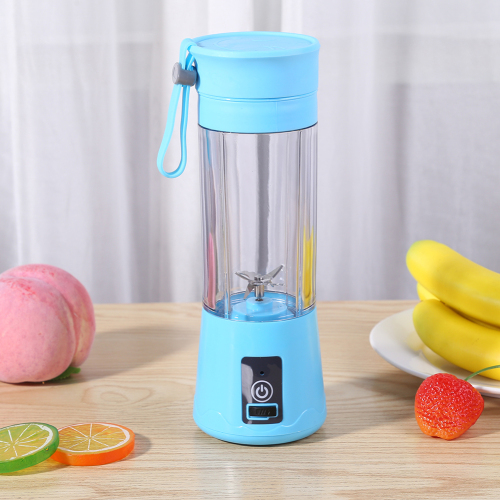 380ml 6 Blades Lemon Juice Extractor Machine Portable Food Blender Mixer USB Rechargeable Juicer