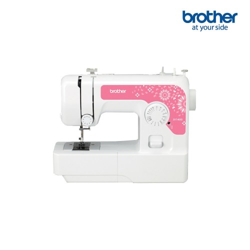 BROTHER Sewing Machine JV1400 จักรเย็บผ้าไฟฟ้า ตะเข็บภายในเครื่อง 14 ลาย, มีไฟส่องสว่าง LED, มี