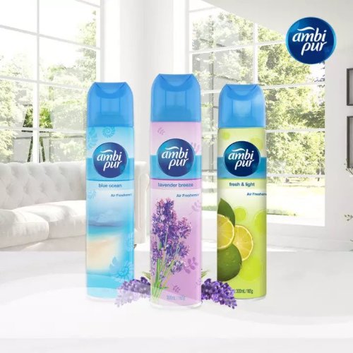 Ambi Pur แอมบิเพอร์ สเปรย์ปรับอากาศ กลิ่นบลู โอเชี่ยน 300 มล. As the