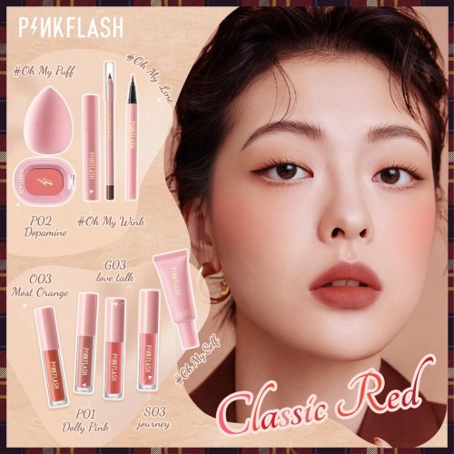 Pinkflash Christmas Hottest Face Makeup Set 11 Items Beauty Free Gift