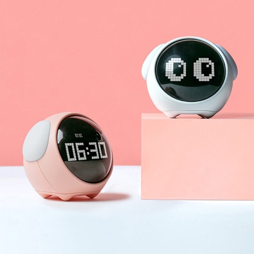 [ พร้อมส่ง] Emoji MultiFunction Alarm Clock นาฬิกาปลุกอัจริยะ Emoji