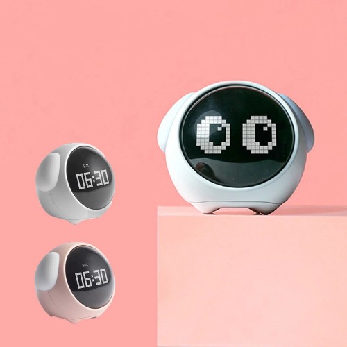 [ พร้อมส่ง] Emoji MultiFunction Alarm Clock นาฬิกาปลุกอัจริยะ Emoji