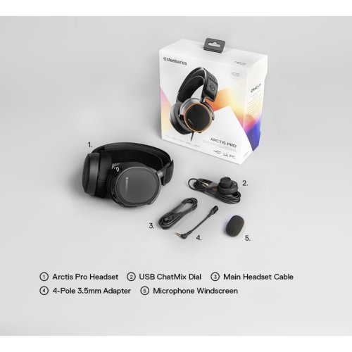 STEELSERIES ARCTIS PRO GAMING HEADSET Black