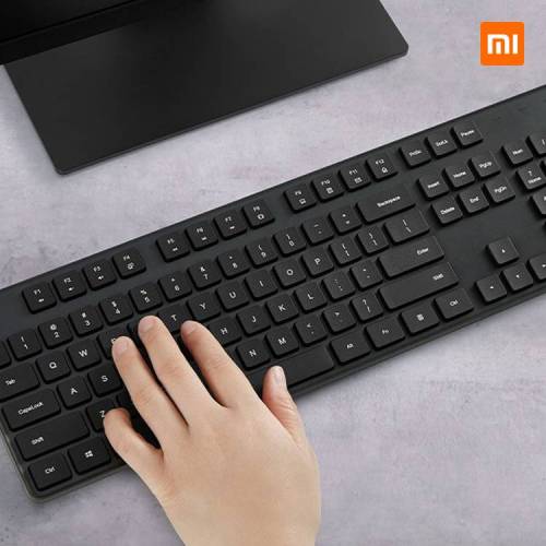 Xiaomi Wireless Keyboard And Mouse Set WXJS01YM แป้นพิมพ์ เมาส์ Black ...