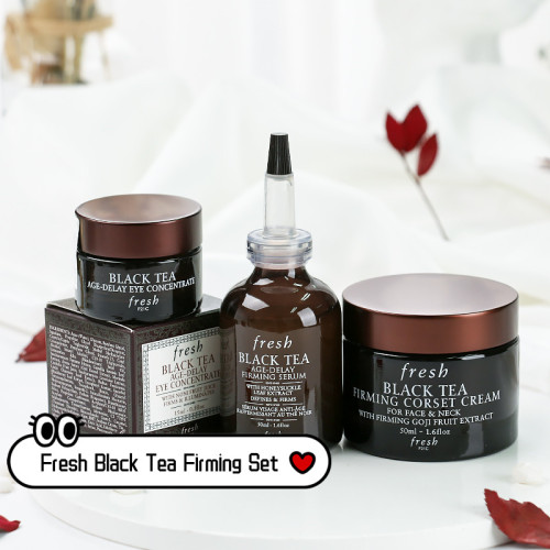 Fresh Black Tea Firming Set (Black Tea AgeDelay Firming Serum 50ml