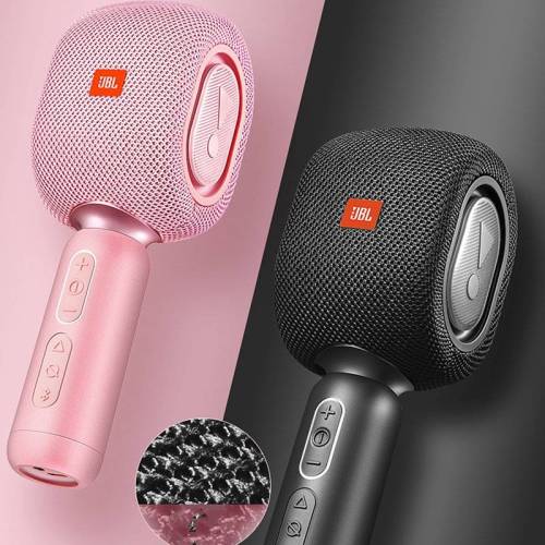 ไมโครโฟน Jbl Kmc500 wireless microphone Portable microphone Pink