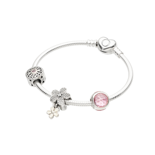 Pandora X Paradise Bracelet สร้อยข้อมือ Daisy Flower Series 19CM