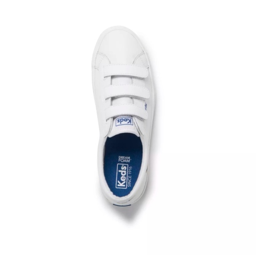 keds tiebreak leather white