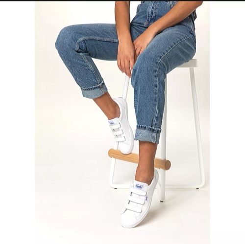 keds tiebreak leather white