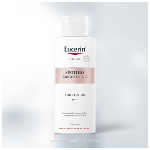 Eucerin Spotless Brightening Body Lotion SPF 7 250 ml. โลชั่นบำรุงผิว