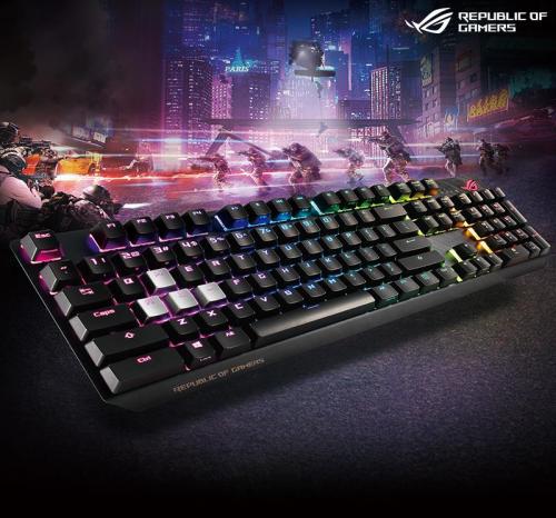 ASUS ROG Strix Scope RGB Ranger mechanical gaming keyboard / wide ...