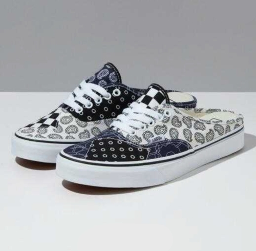 Vans authentic mule white clearance